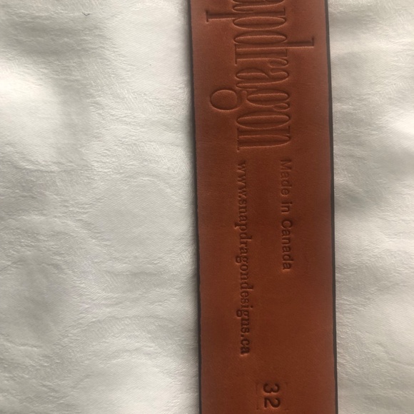 Camo pony hair belt. - Picture 3 of 3